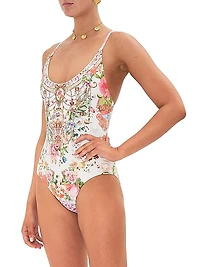 Floral One-Piece Swimsuit