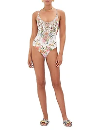 Floral One-Piece Swimsuit