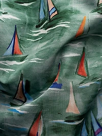 Boat Print Swim Shorts