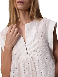 Gabby Embroidered Top