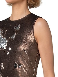 Sequin Shell Tank Top
