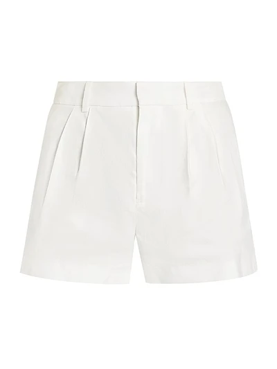 Conry Pleated Linen-Blend Shorts