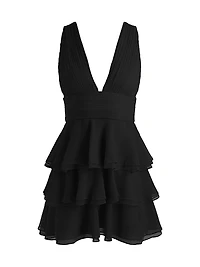 Holly Tiered Ruffle Minidress