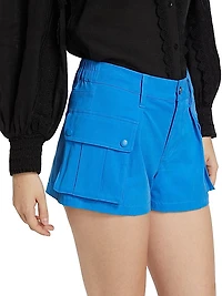 Joette Low-Rise Cargo Shorts