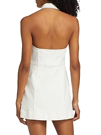 Kendall Denim Halter Minidress