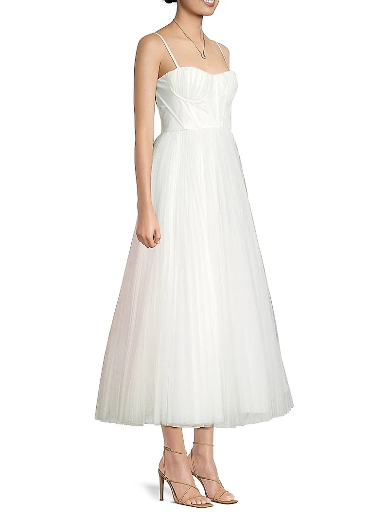 Amara Fit & Flare Midi-Dress