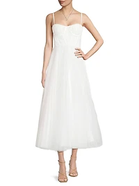 Amara Fit & Flare Midi-Dress