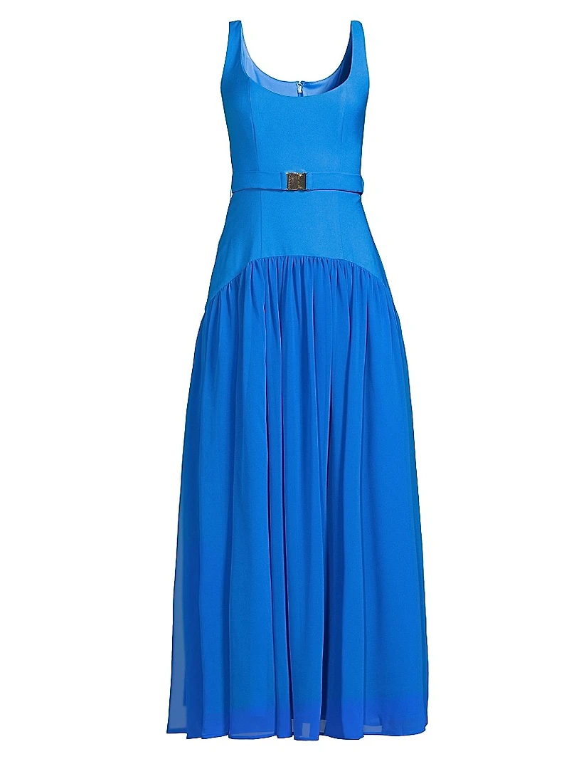 Ridge Drop-Waist Maxi Dress