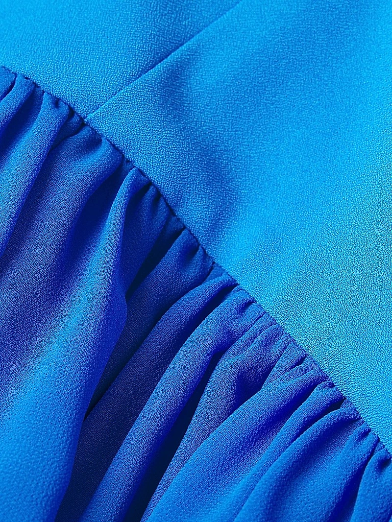 Ridge Drop-Waist Maxi Dress