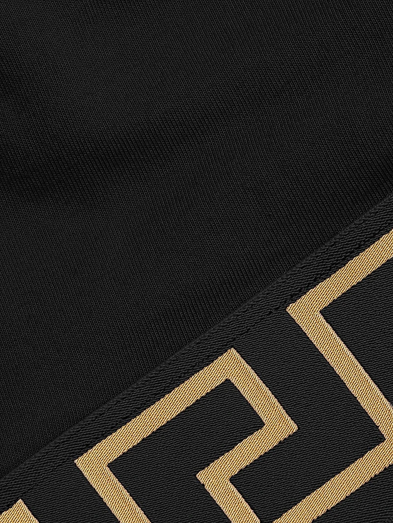 Topeka Logo Jersey Bi-Stretch Cotton Sports Bra