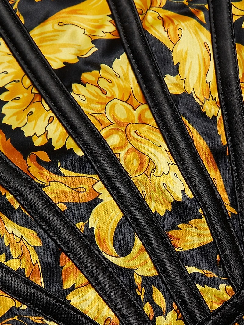 92' Barocco Print Bodysuit