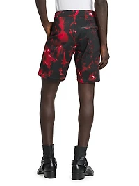 Floral Cotton Shorts