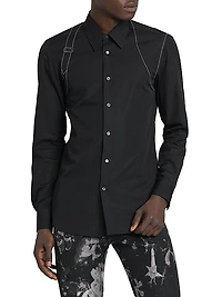 Harness Stitch Cotton Shirt