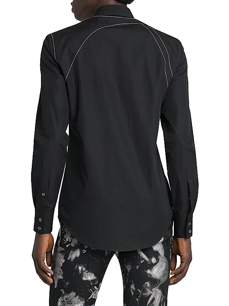 Harness Stitch Cotton Shirt