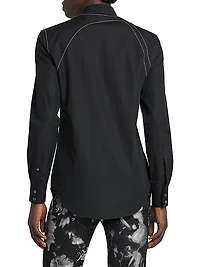 Harness Stitch Cotton Shirt