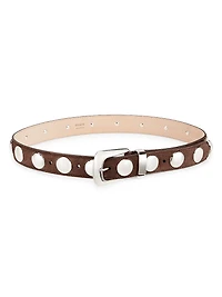 Benny Studded Suede Belt