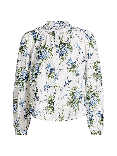Ashlynn Floral Cotton Blouse