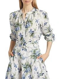 Ashlynn Floral Cotton Blouse