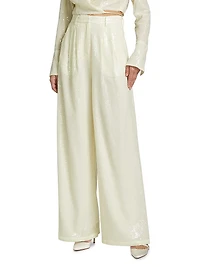 Roxanne Sequined Trousers
