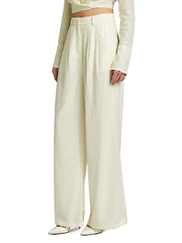 Roxanne Sequined Trousers