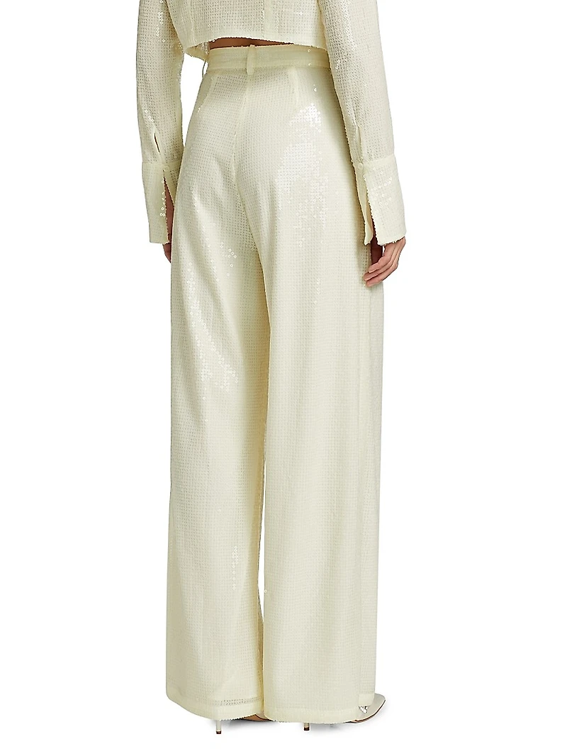 Roxanne Sequined Trousers