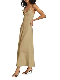 Ruby Linen-Blend Maxi Dress
