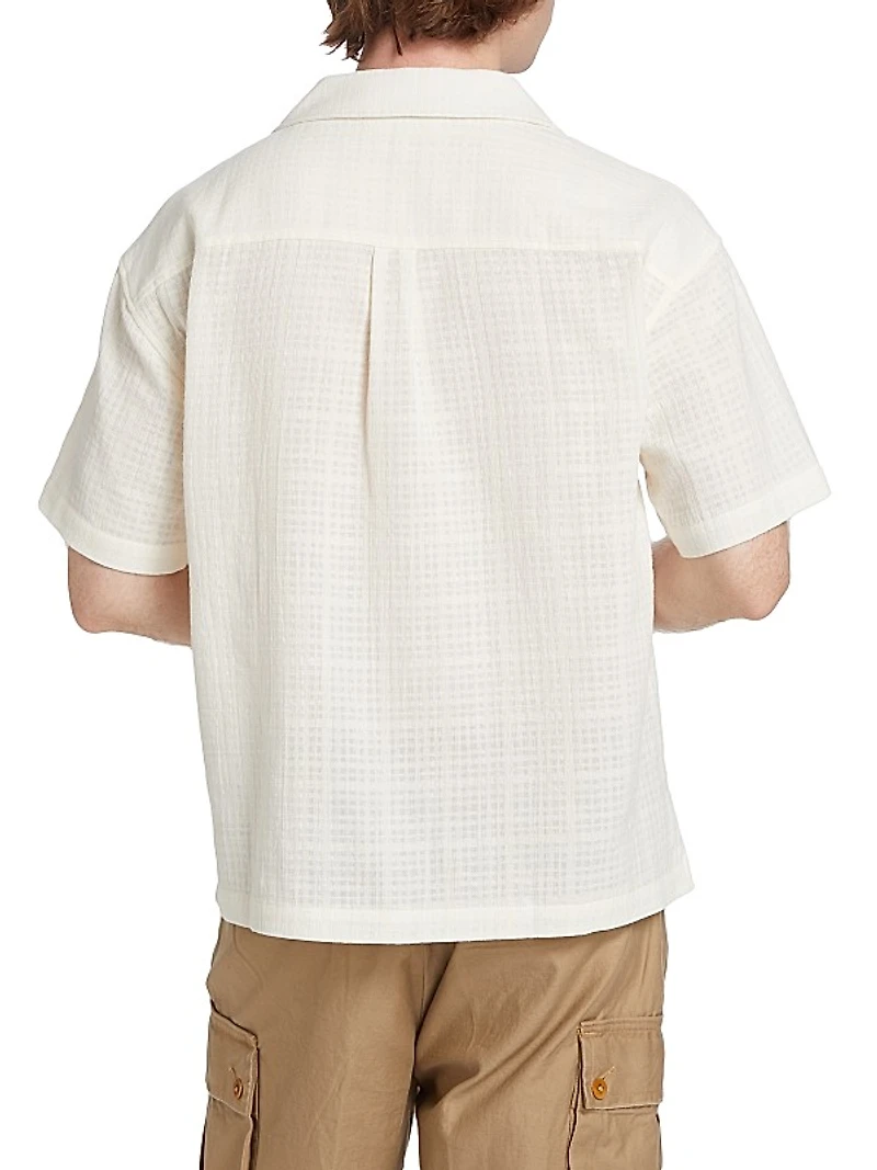 Camp Collar Short-Sleeve Shirt