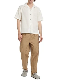 Camp Collar Short-Sleeve Shirt