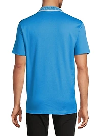 Embroidered Piqué Polo Shirt