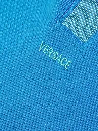 Embroidered Piqué Polo Shirt