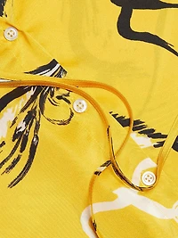 Bird Silk-Blend Shirt