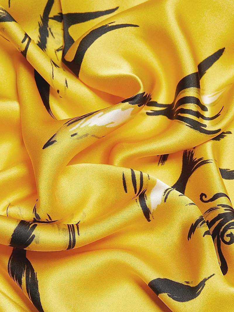 Bias-Cut Silk Satin Slipdress