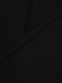 Pin-Tucked Flare Crop Pull-On Pants