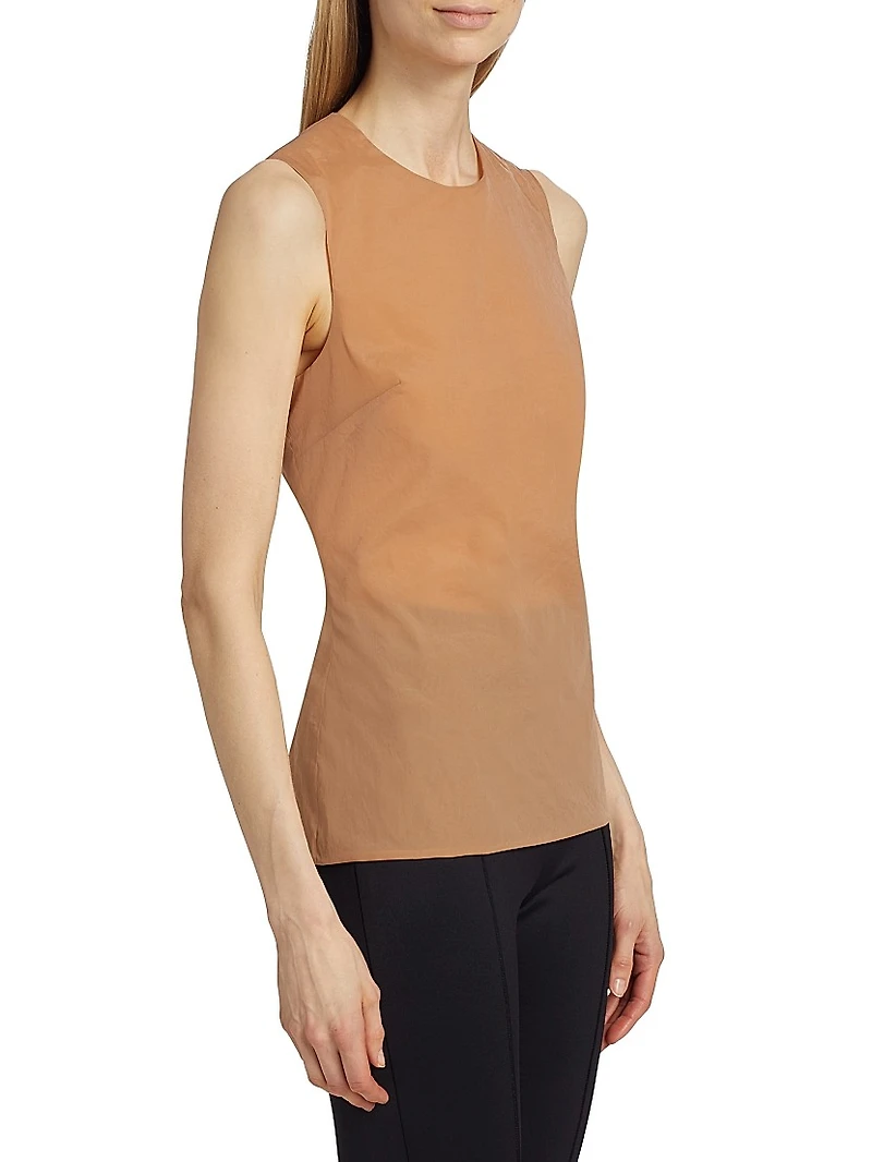 Fitted Crewneck Tank