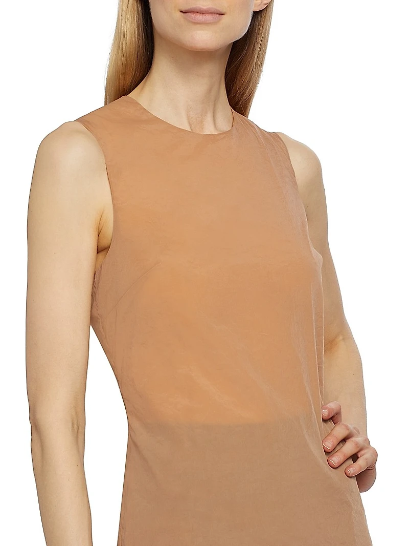 Fitted Crewneck Tank