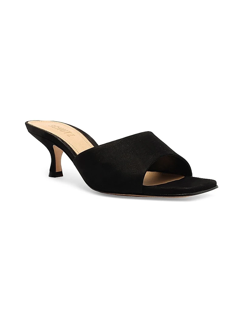 Dethalia 65MM Suede Sandals