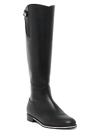 Varenne Leather Knee-High Boots