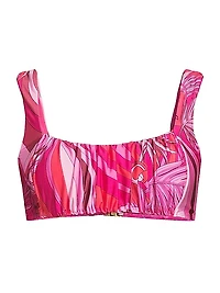 Endless Summer Abstract Bralette Bikini Top