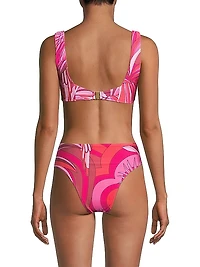 Endless Summer Abstract Bralette Bikini Top