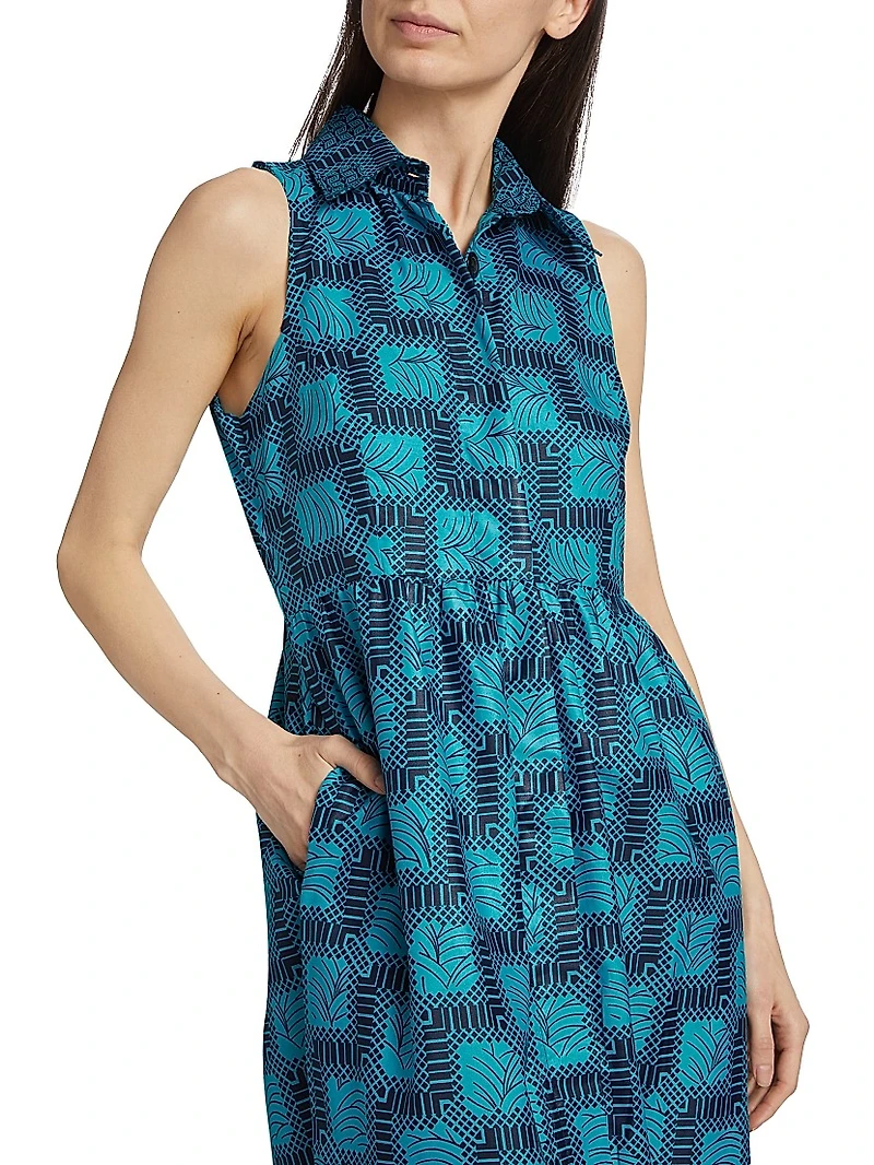 Dunni Floral Cotton Shirtdress