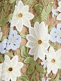 Flora Floral Lace Minidress