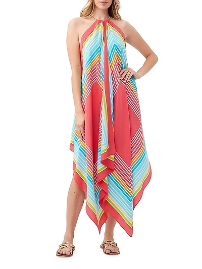 Justinian Silk Handkerchief Dress