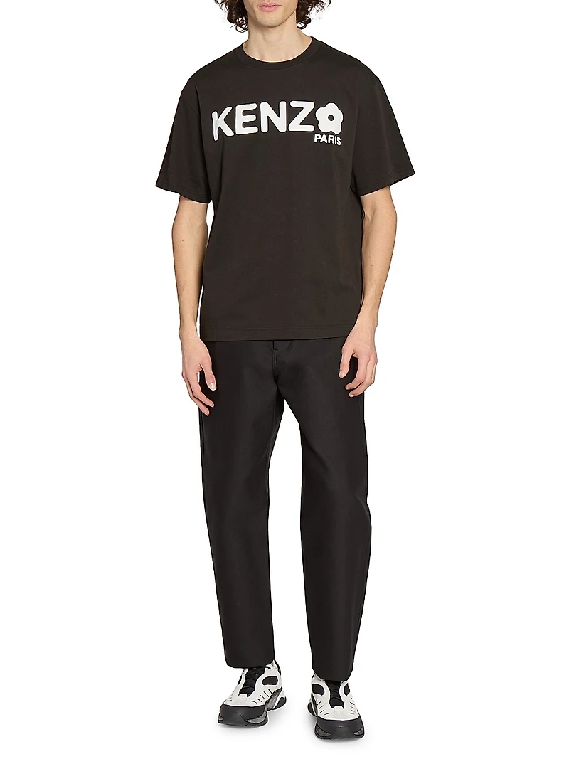 Boke 2.0 Logo Cotton Oversized T-Shirt