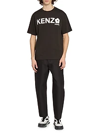 Boke 2.0 Logo Cotton Oversized T-Shirt