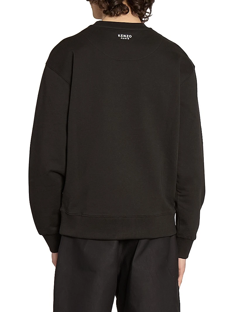 Boke Flower Cotton Sweatshirt