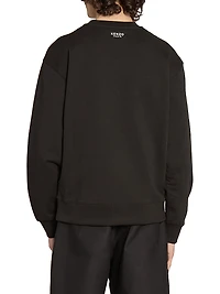 Boke Flower Cotton Sweatshirt