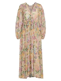 Halliday Gathered Maxi Dress