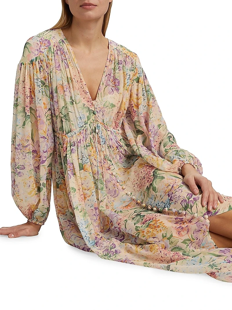 Halliday Gathered Maxi Dress