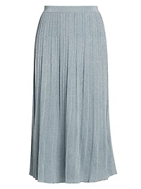Waverly Rib-Knit Midi-Skirt