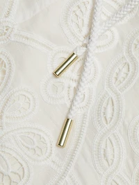 Ottie Lace Embroidered Maxi Dress
